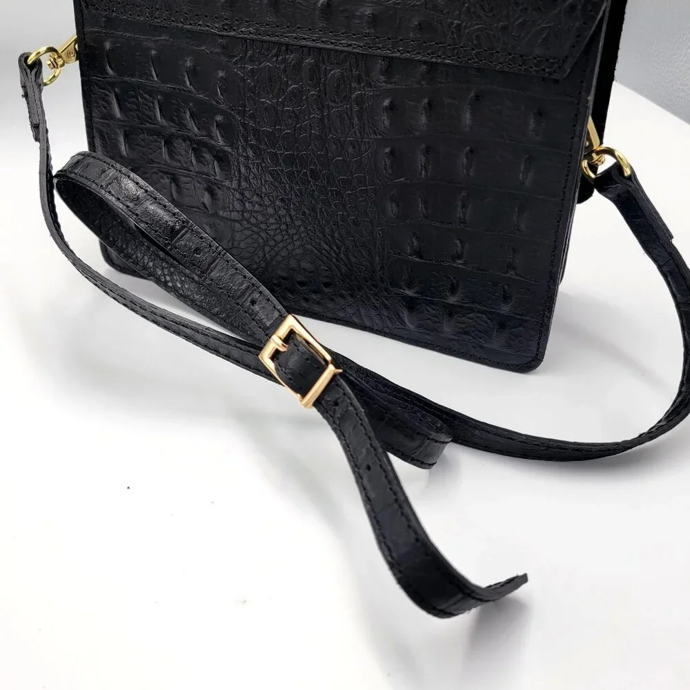 House of Harlow 1960 Leather Crossbody Bag with Snake Handle - Picture 16 of 16